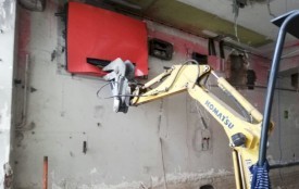 Mini concrete pulveriser